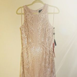Adrianna Papell Beaded Gown